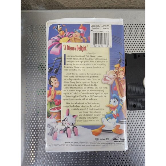Melody Time (VHS, 1998) Disney - Picture 3 of 3
